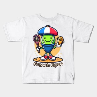 French Open - Tennis Championship Kids T-Shirt